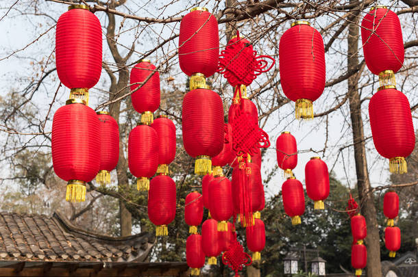 中国红灯笼-春节