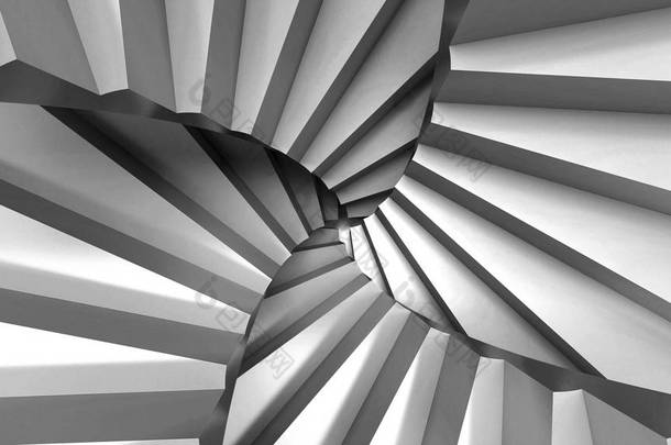 楼梯抽象错觉艾雪的灵感背景
