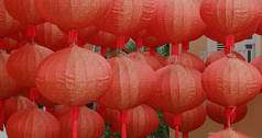 中国红灯笼装饰
