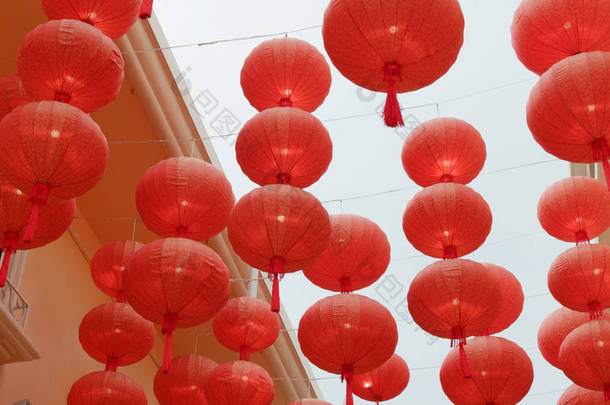 农历新年中国传统红灯笼