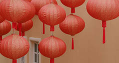 农历新年中国传统红灯笼