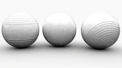 3d 图像抽象球。3d 渲染背景体积球体. 