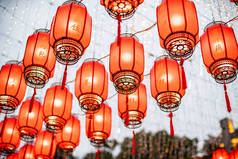 中国的灯笼，中国新的一年