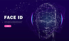 面对身份识别技术 潮流创新面对的是系统。 创新系统识别和开发计算机软件行业. Poligon个人加密保护.
