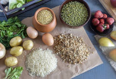 天然食品配料的分类、健康食品概念.