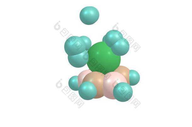 以锂阳离子和氢分子为贮氢系统的硼砂.3d说明