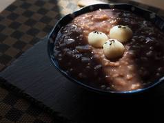 韩国传统食品红豆粥