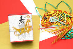日本人结婚礼物，传统风俗。上面写着Kotobuki（祝贺你结婚）)