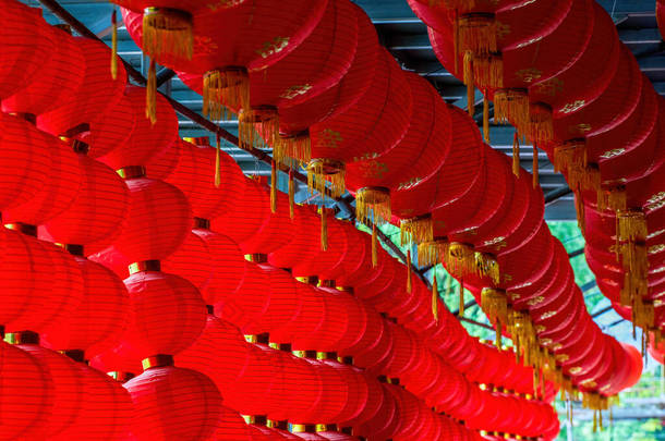 中国传统节庆用品，<strong>元宵节</strong>红灯笼