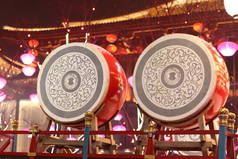 中国新年，灯笼，红色，白色，背景,