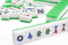 麻将，在中国非常受欢迎的游戏