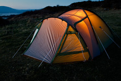 帐篷夜间照明