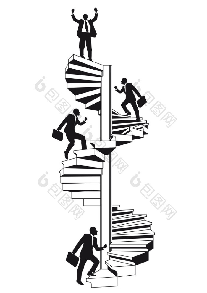 职业阶梯图片-包图网企业站
