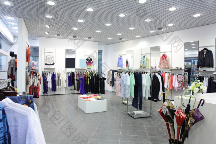 欧洲品牌新衣服店图片-包图网企业站