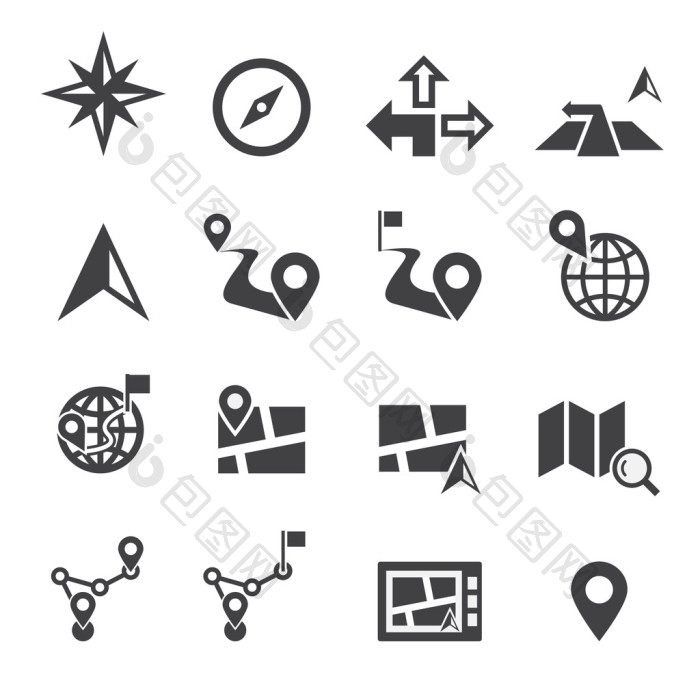 导航图标图片-包图网企业站