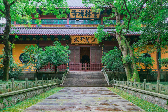 灵隐寺大门高清图片下载-灵隐寺大门图片-灵隐寺大门素材-包图网企业站