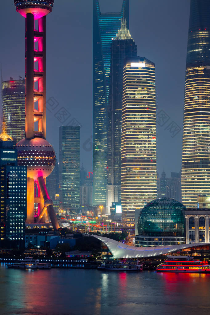 上海外滩夜景图片-包图网企业站