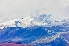 中国青海高原山地景观. 