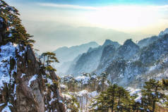 Mount Huangshan  in east China's Anhui province is one of China'