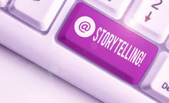 写字文本讲故事。为向公众发布活动故事而编写业务概念.