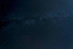 夜空中星星和牛奶的星空背景图片