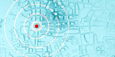 低聚居城市震中的红环