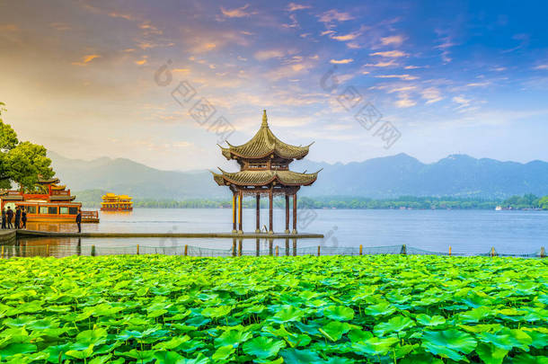 中国、亚洲西湖之美