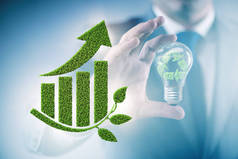 商人的绿色经济增长概念