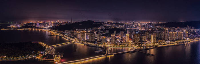 珠海大剧院的夜景