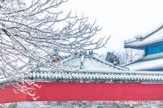 中国北京天坛的红墙雪景天坛的红墙雪景天坛的红墙雪景天坛的红墙雪景天坛的红墙雪景天坛的红墙雪景天坛