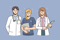 Healthcare medicine and doctors concept.