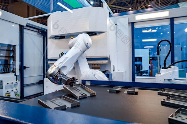 机器人臂生产线现代工业技术.自动化生产<strong>单元</strong>.