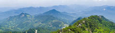 Early summer scenery of Dabie Mountain Bodao Peak Scenic Area in Luotian, Huanggang, Hubei, China