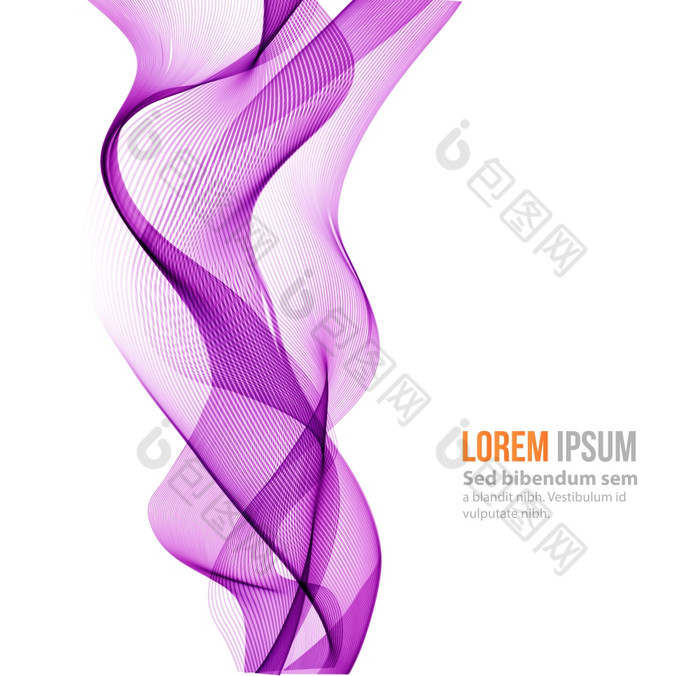 摘要背景紫色的透明的挥了挥手行为宣传册网站摩天观景轮设计紫色的烟波紫色的波浪背景
