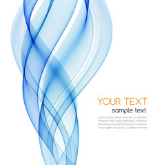 摘要波背景蓝色的烟波蓝色的波背景蓝色的透明的挥了挥手行为宣传册网站设计