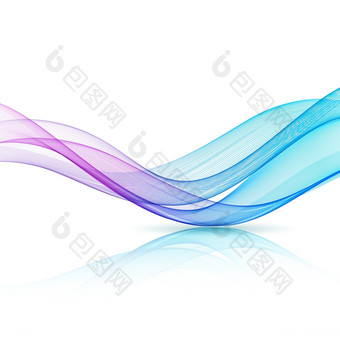 摘要颜色波设计<strong>元素</strong>摘要蓝色的和紫色的颜色波设计<strong>元素</strong>蓝色的和紫色的波