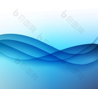 摘要蓝色的颜色波设计元素摘要蓝色的颜色波设计元素蓝色的波