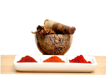 熏制的辣椒墨西哥辣椒辣椒烟干使用使萨尔萨舞而且肉腌泡菜与卡宴新墨西哥而且阿尔博尔辣椒粉末