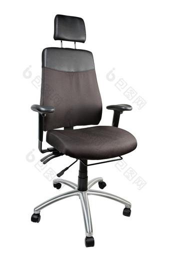 办公室椅子孤立的白色背景