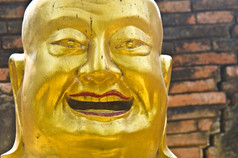 头金佛雕像泰国