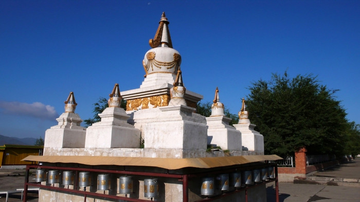 风景佛教宝塔蒙古