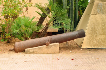 agadir城市摩洛哥Olhao公园葡萄牙语铁大炮