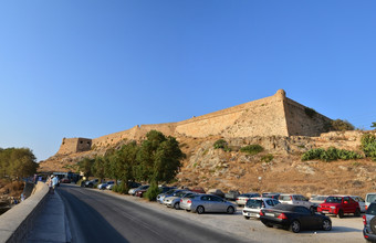 雷西姆诺希腊威尼斯堡垒堡垒具有里程碑意义的外<strong>墙体</strong>系结构