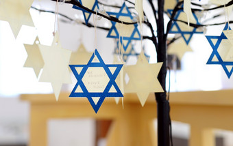犹太人纪念博物馆以色列大卫明星象征