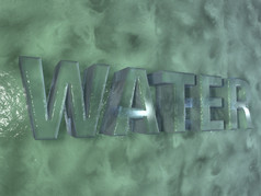 水词写在墙水渲染