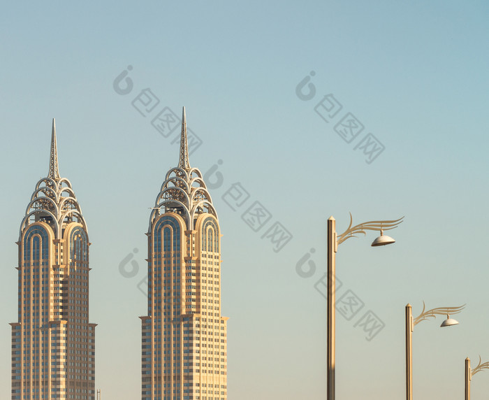 建筑市中心迪拜