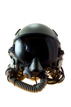 飞机头盔飞行头盔与氧气面具
