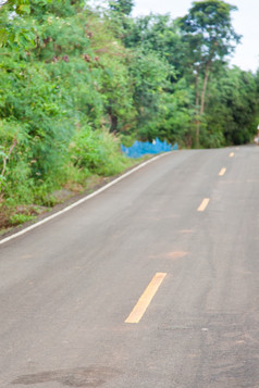 直路之前长路径横向国而且住宅区域