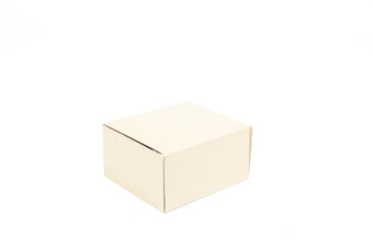 棕色（的）<strong>纸盒</strong>子白色背景矩形<strong>纸盒</strong>子白色背景可以部署很容易