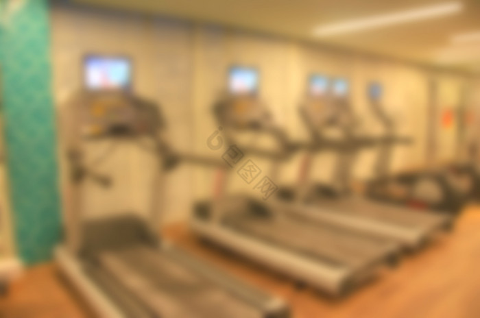 摘要模糊室内健身房和健身房间为摘要模糊健图片